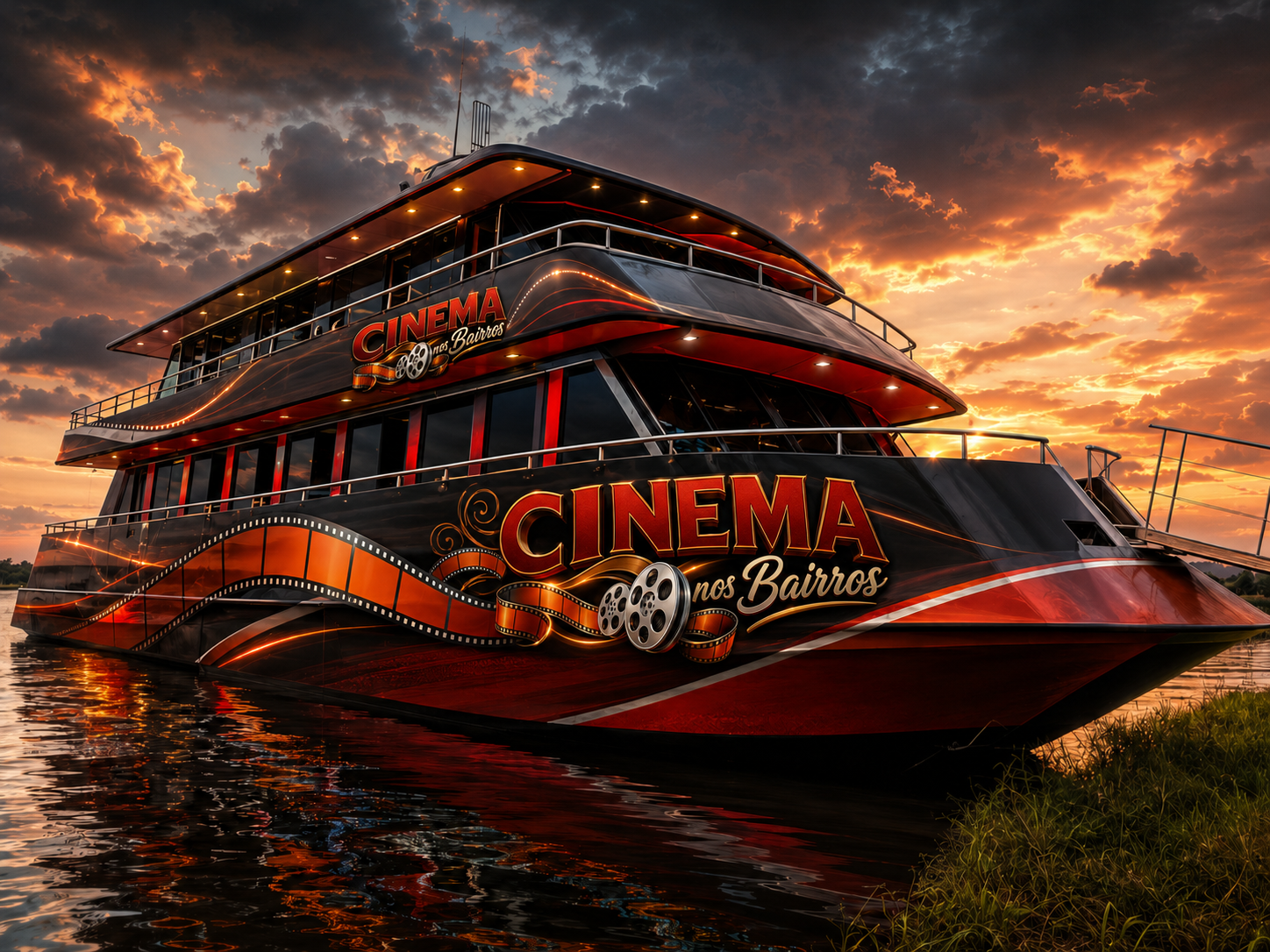 Barco do Cinema nos Bairros