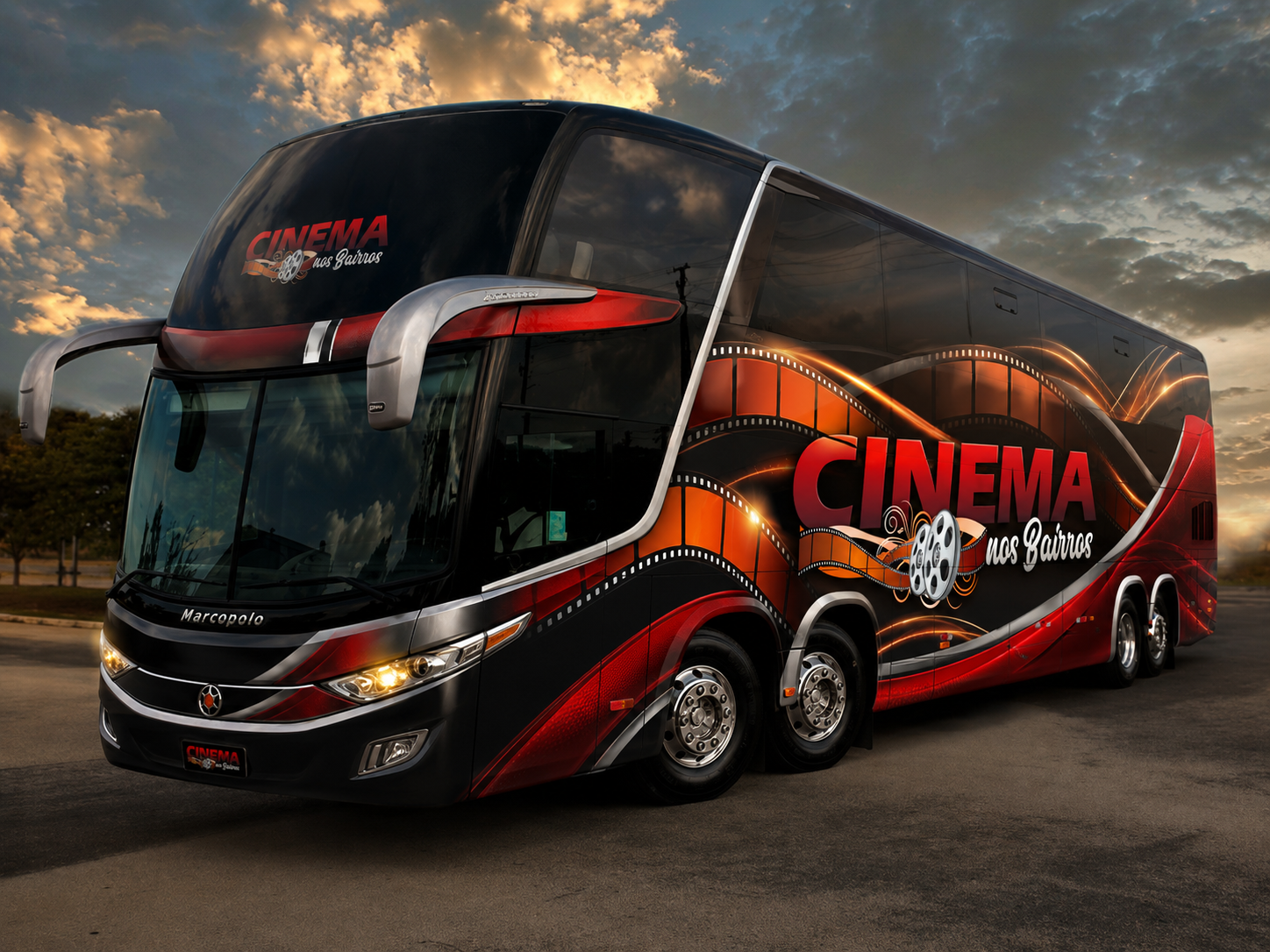 Ônibus do Cinema nos Bairros
